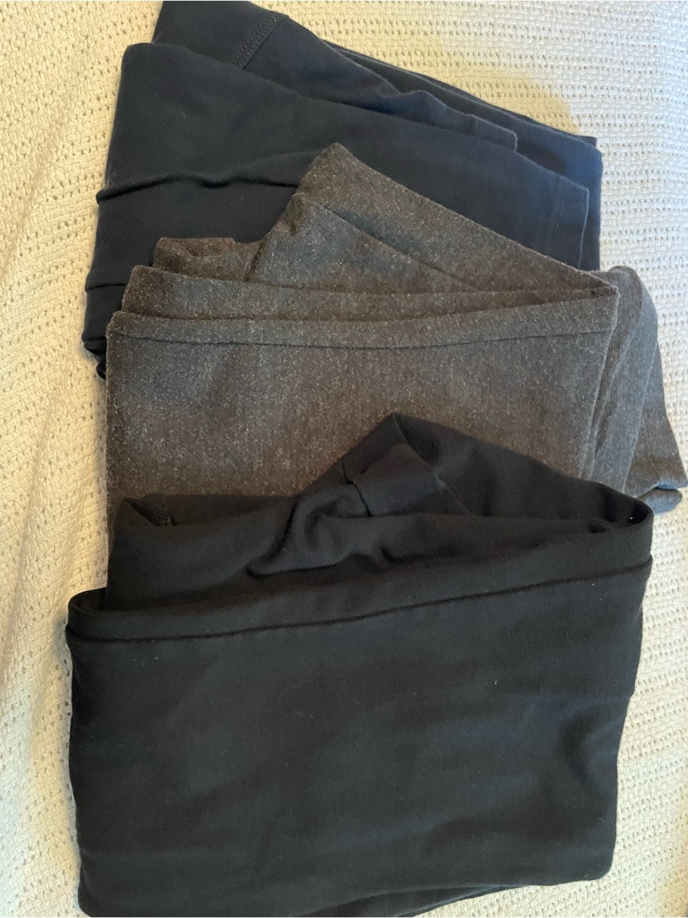 Women’s Old Navy maternity leggings- Navy, Black and Gray-M